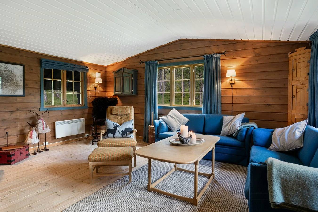 Berghütte mit Langlaufloipen in Rauland in Vinje