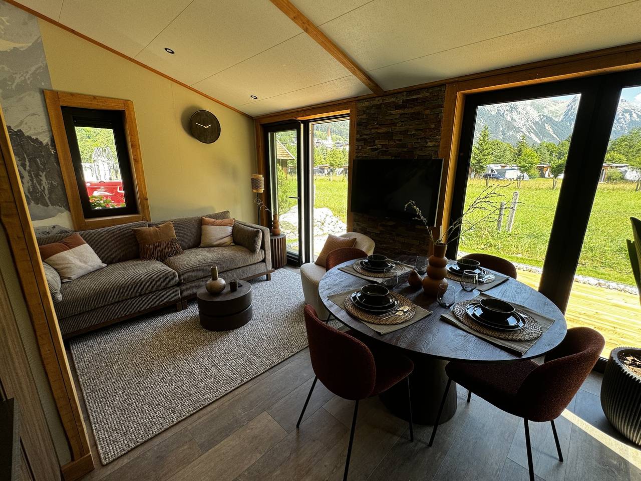 Austriaparks Camping Arlberg — Arlberg Cabin | 4 people in Pettneu, Pettneu am Arlberg