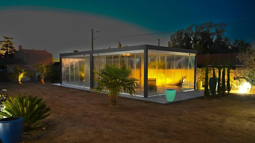 Gîte pour 8 personnes, avec jardin ainsi que piscine et terrasse à Longeville-sur-Mer - 3