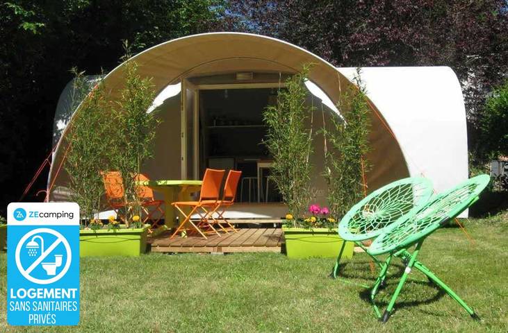 Tente pour 4 personnes, avec bassin pour enfant dans la Somme