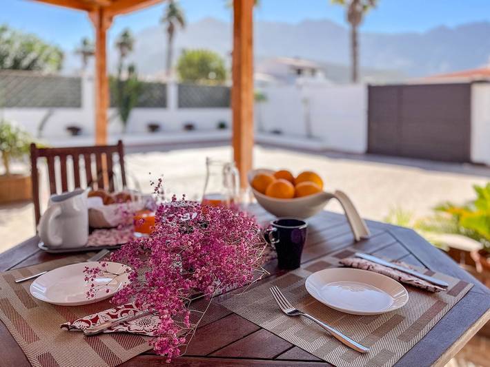 Ferienhaus für 6 Personen, mit Balkon