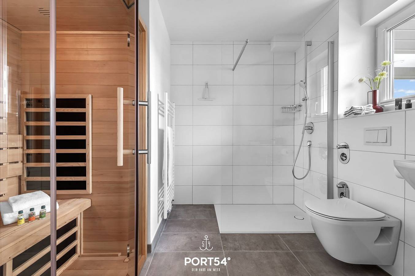 Ganze Wohnung, Perlenfischer - Infrarot-Sauna, Kamin, Waschmaschine, Balkon, Pkw-Stellplatz in Olpenitz, Kappeln