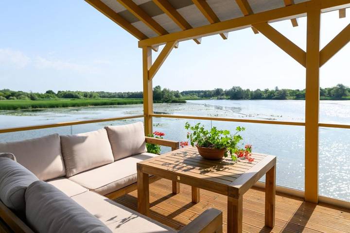 Apartament wakacyjny dla 4 osób, z taras i widok, zwierzęta dozwolone w Tiszafüred