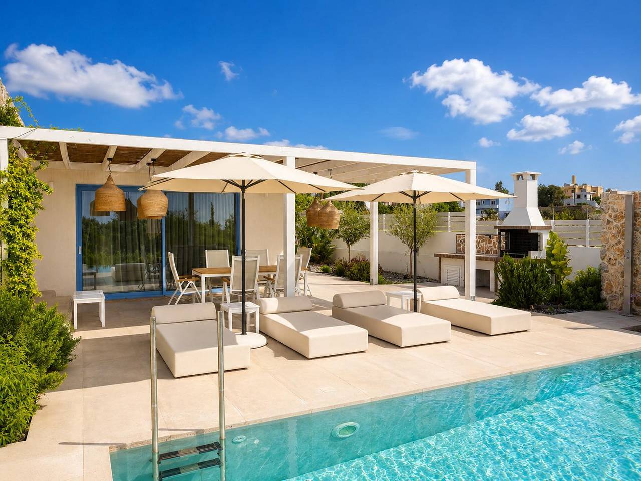 Villa voor 6 personen met tuin in Gennadi, Rhodos