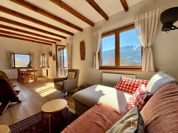 Chalet pour 8 personnes, avec balcon à Samoëns