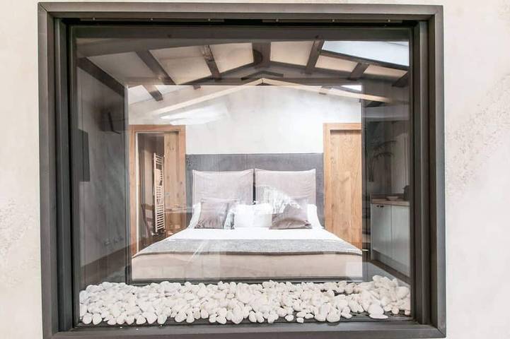 Apartamento entero, Suite Rubino con discreta vista al canal y chimenea in Murano, Venecia