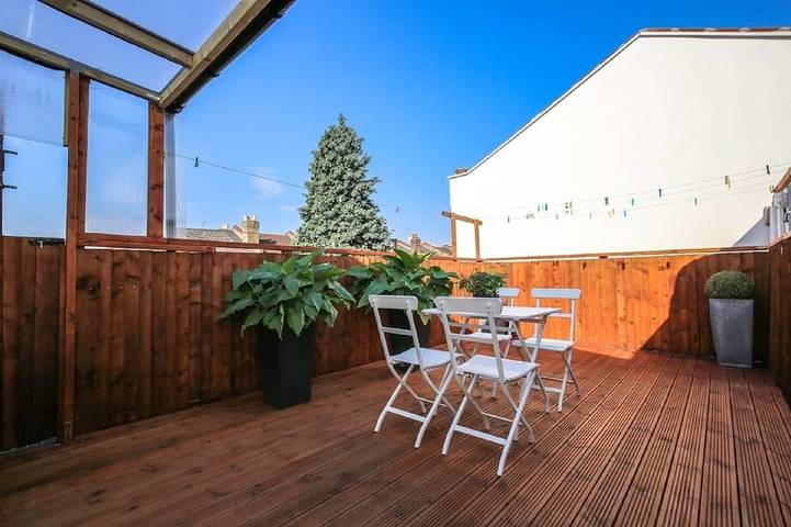 Maison de vacances pour 10 personnes, avec jardin et balcon à Londres