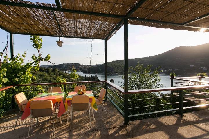 Apartament wakacyjny dla 5 osób, z Widok na ocean w Zaton
