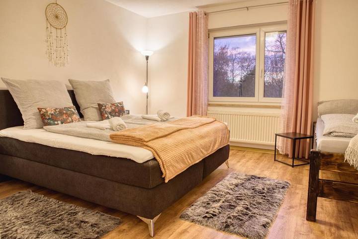 Appartement de vacances pour 8 personnes, avec balcon