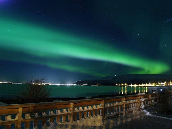 Appart’hôtel pour 4 personnes, avec Terrasse ainsi que Sauna et Vue dans Tromsø