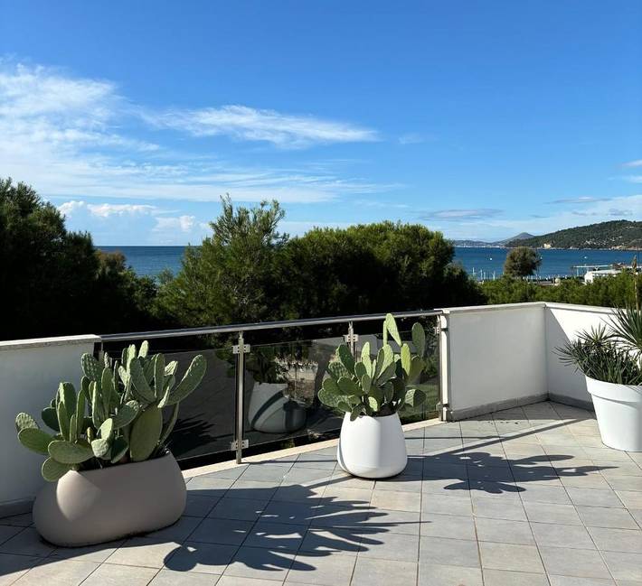 Appartamento per 5 persone, con Balcone e Terrazza nonché Panorama a Minturno