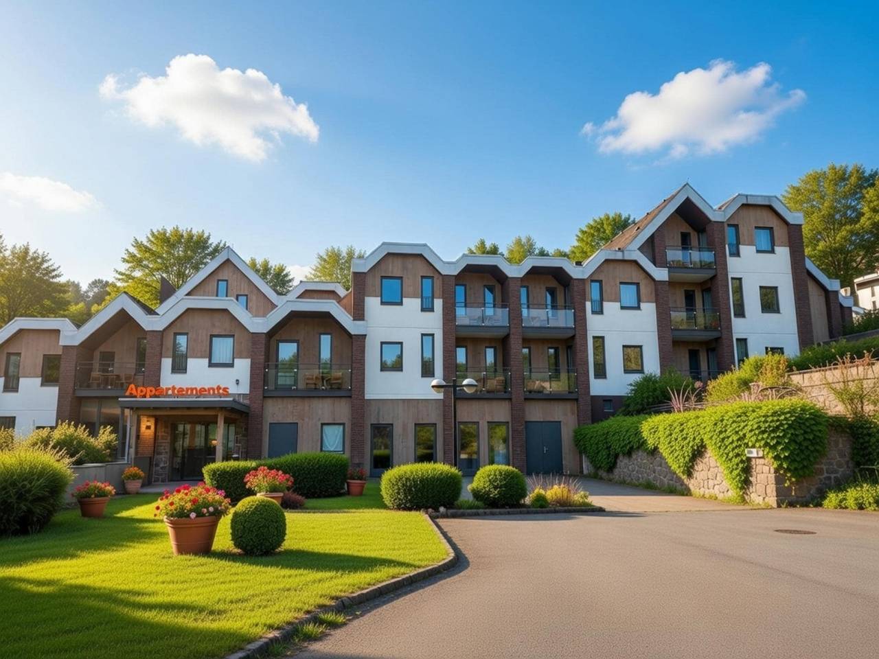 Geheel appartement, Modern appartement in vakantiepark Hambachtal in Oberhambach, Nahe (Palts)