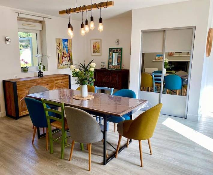 Location de vacances pour 8 personnes, avec jardin à Vezin-le-Coquet - 3