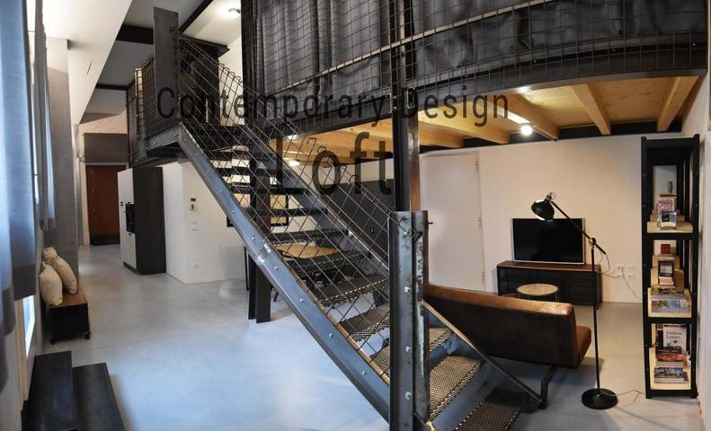 Loft per 3 persone, con Terrazza e Panorama a Padova