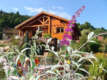 Chalet pour 8 personnes, avec piscine ainsi que vue et jardin, animaux acceptés à Ventron