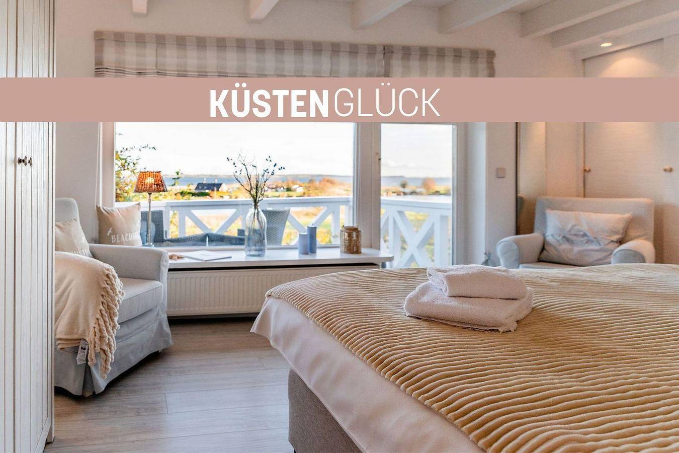 Ganze Ferienwohnung, Hygge Buden - Ferienwohnung Küstenglück in Strand Langballigau, Langballig
