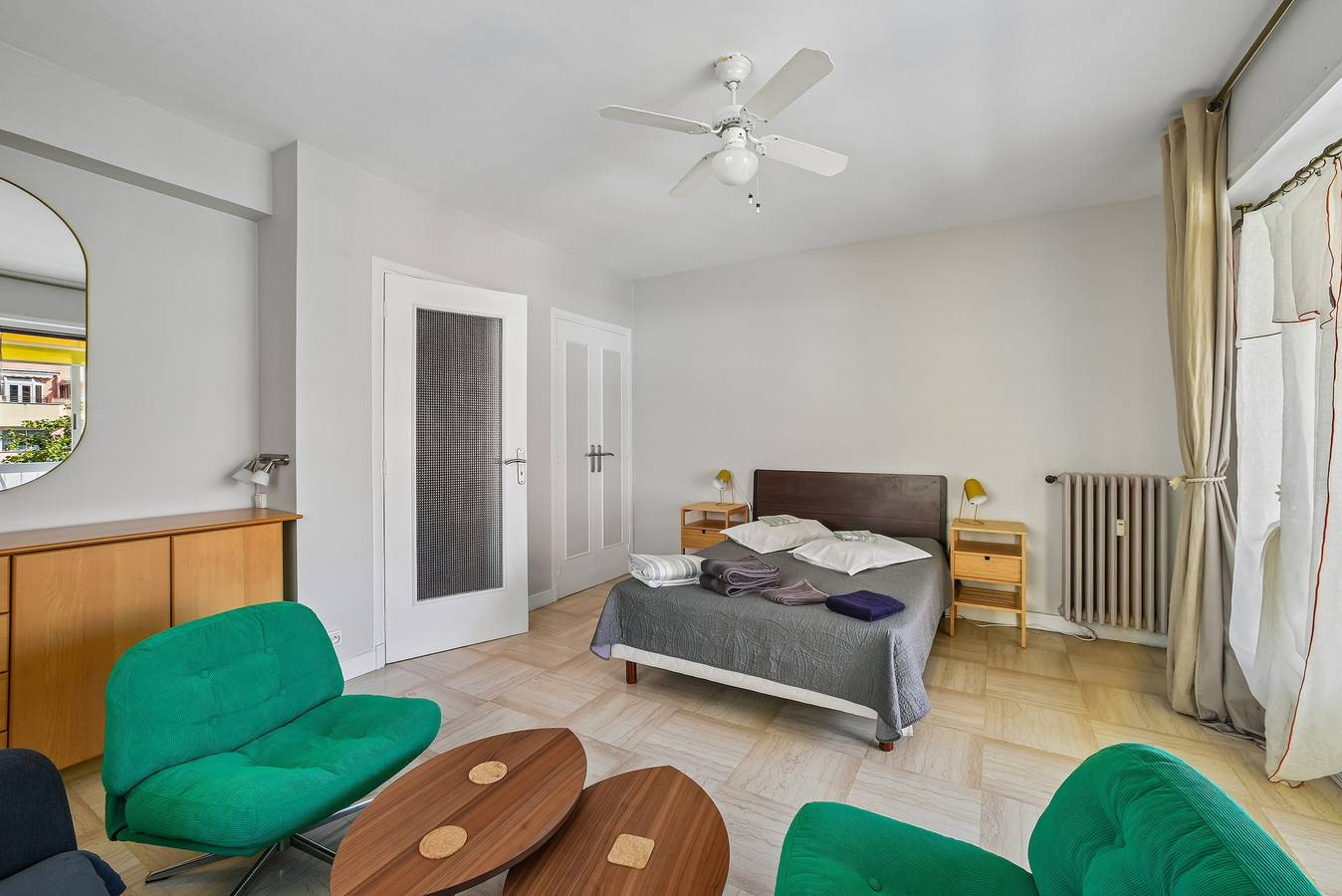 Ganzes Studio, Studio 'Nur wenige Schritte vom Meer entfernt' mit Balkon, Wlan und Klimaanlage in Roquebrune-Cap-Martin, Mittelmeerküste (Frankreich)