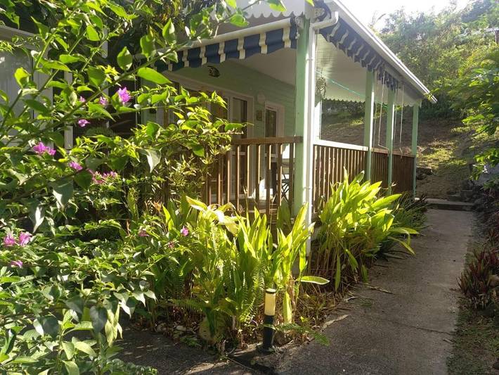 Appartement de vacances pour 4 personnes, avec jardin