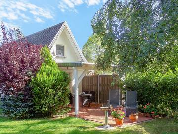Ferienhaus für 2 Personen, mit Terrasse und Garten sowie Sauna in Mecklenburg-Vorpommern