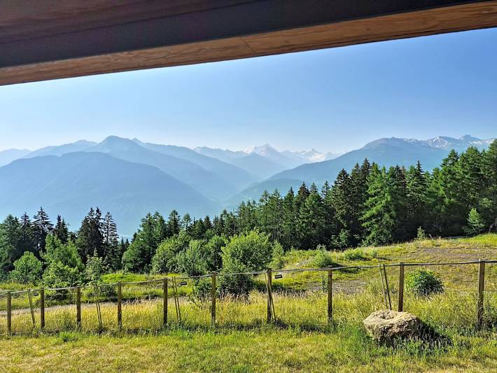 Gîte pour 4 personnes, avec Balcon à Randogne - 4
