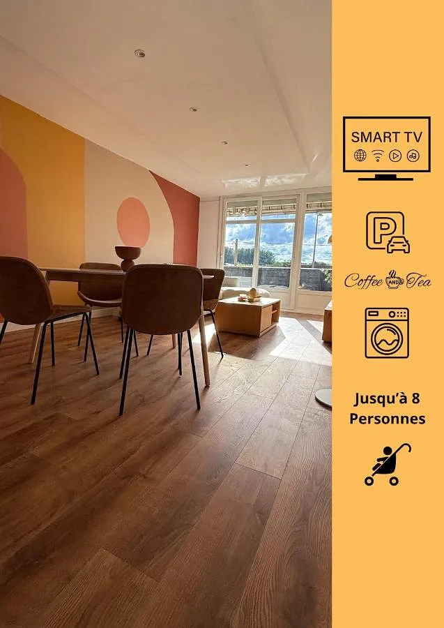 Apartamento de vacaciones para 8 personas, con balcón - 1