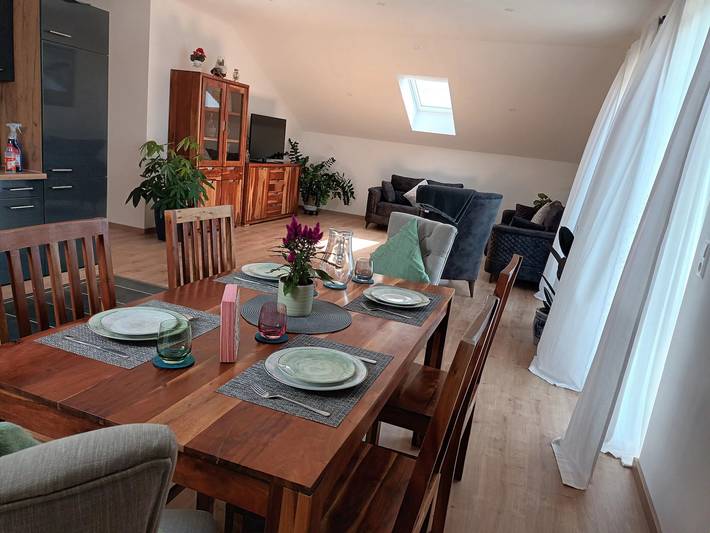Ferienwohnung für 6 Personen, mit Balkon