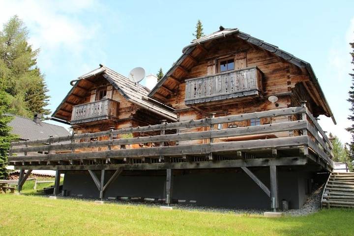 Chalet für 6 Personen, mit Balkon, kinderfreundlich in Gerlitzen