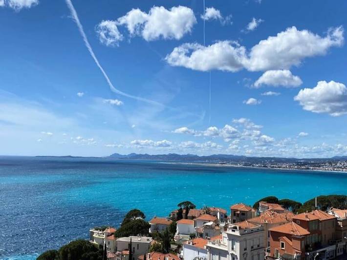 Ferienwohnung für 3 Personen, mit Pool und Garten in Nizza