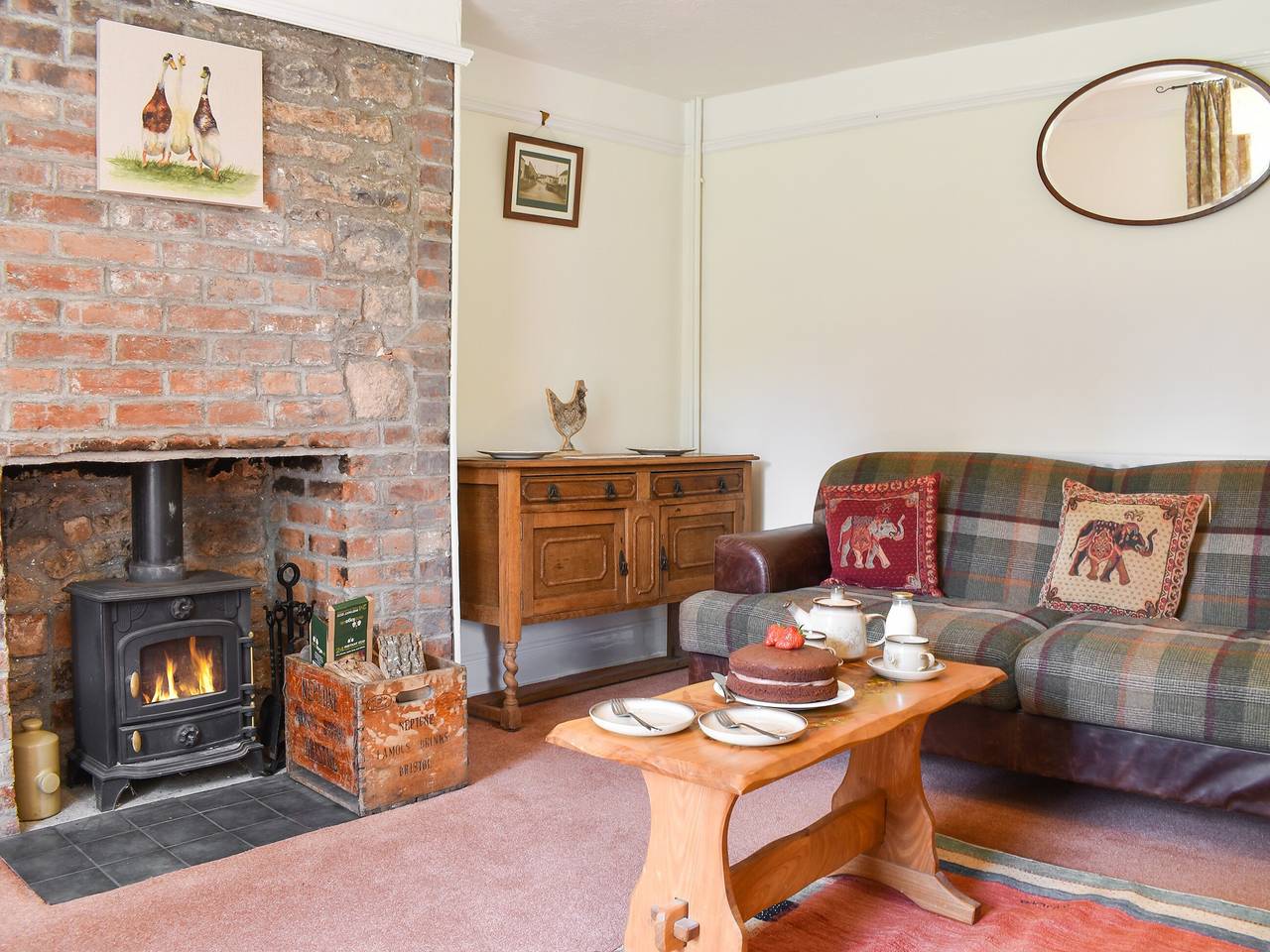 Poplar Farm Cottage in Westbury-sub-Mendip, Somerset