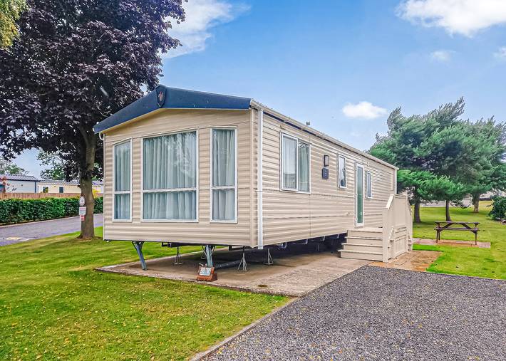 Caravan for 4 people in North Yorkshire