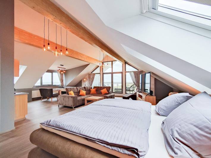 Ferienwohnung für 4 Personen, mit Ausblick und Balkon auf Norderney - 4