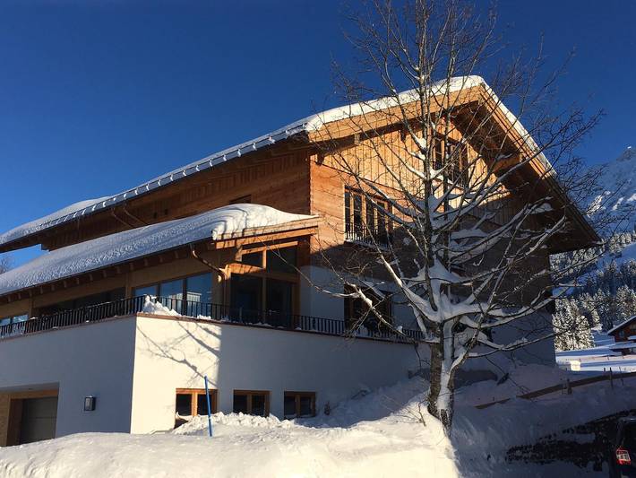 Chalet für 7 Personen, mit Balkon und Terrasse sowie Garten und Sauna in Oberjoch