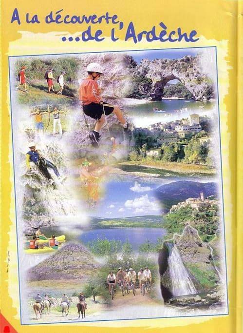 Location de vacances pour 15 personnes, avec piscine et terrasse ainsi que jardin et vue, animaux acceptés à Lablachère - 2