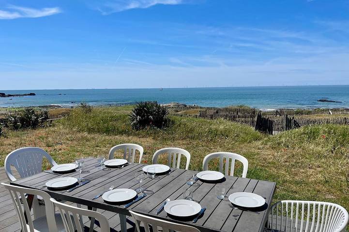 Location de vacances pour 9 personnes, avec jardin dans Plage de la Govelle