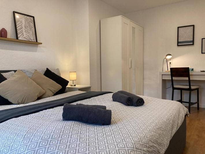 Ferienwohnung für 4 Personen, mit Terrasse und Garten sowie Ausblick in Minden - 2