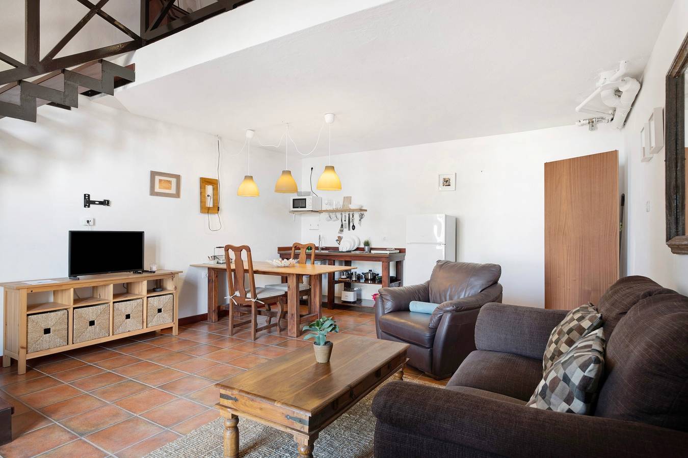 Maison de campagne 'Finca Emblemática - Nº2 Chibusque' avec vue sur la montagne, piscine et Wi-Fi in La Vegueta, Tinajo