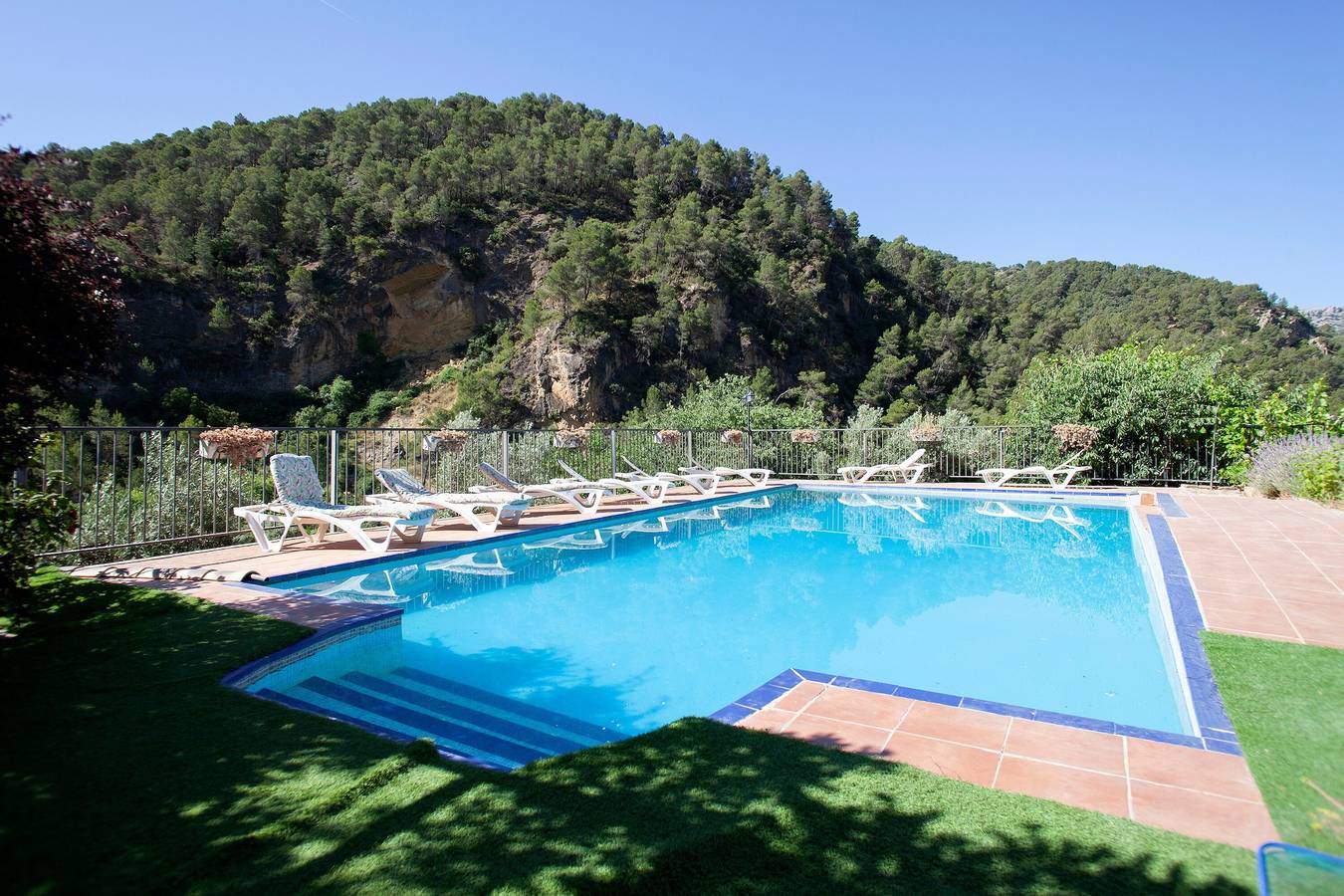 Landhaus 'Finca La Noguera - Sierra Cazorla' mit Bergblick, Wlan und Klimaanlage in Quesada, Sierras de Cazorla Segura Naturpark