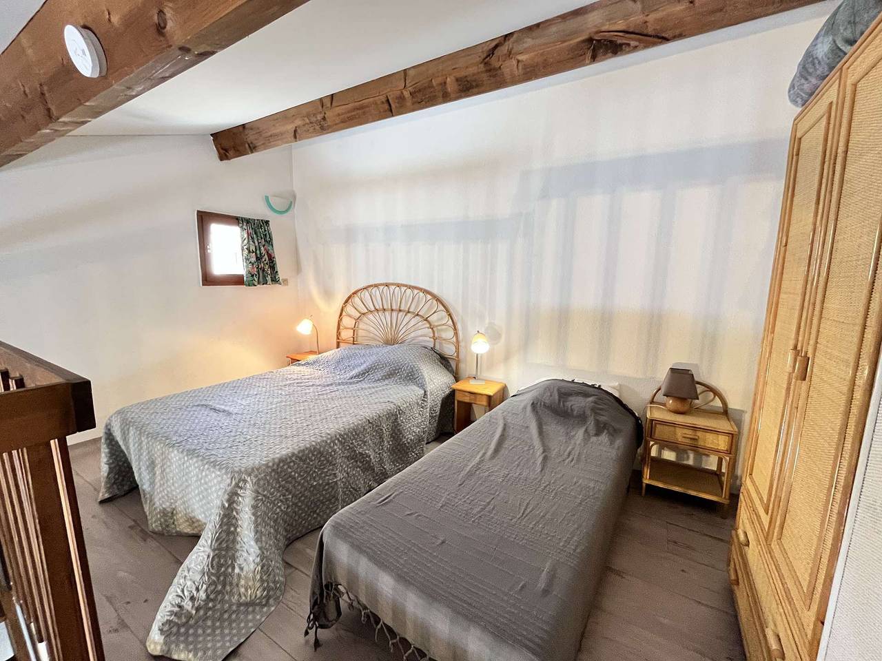 Appartement de vacances entier, Maison de vacances d'angle, 5 couchages, séjour climatisé, dans résidence avec piscine les Jardins de Portiragnes , Port in Portiragnes Plage, Portiragnes