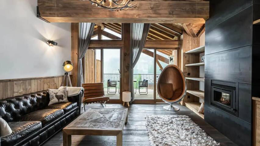 Gîte pour 11 personnes, avec Balcon dans Courchevel 1300 (Le Praz)
