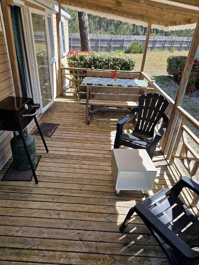 Camping pour 6 personnes, avec piscine ainsi que vue et jardin à Vendays-Montalivet - 3