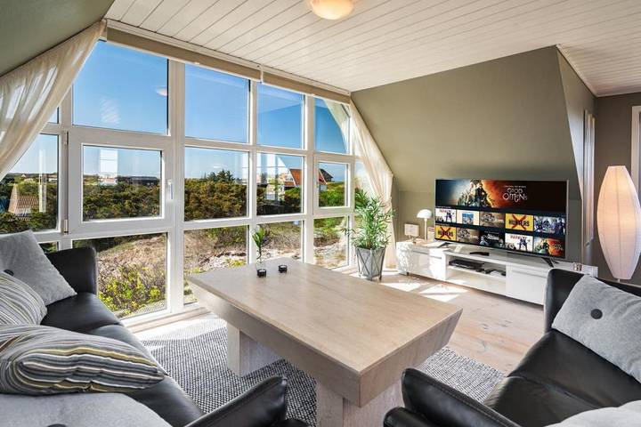 Ferienhaus mit Meerblick für 6 Personen, mit Ausblick und Sauna in Henne Strand - 4