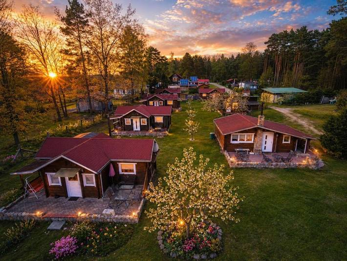 Ferienhaus für 5 Personen, mit Garten und Ausblick in Fürstenberg/Havel