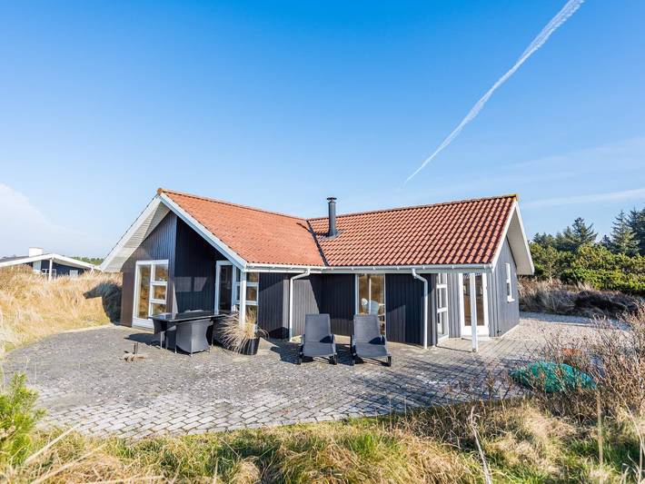 Ferienhaus für 5 Personen, mit Terrasse und Sauna in Filsø See