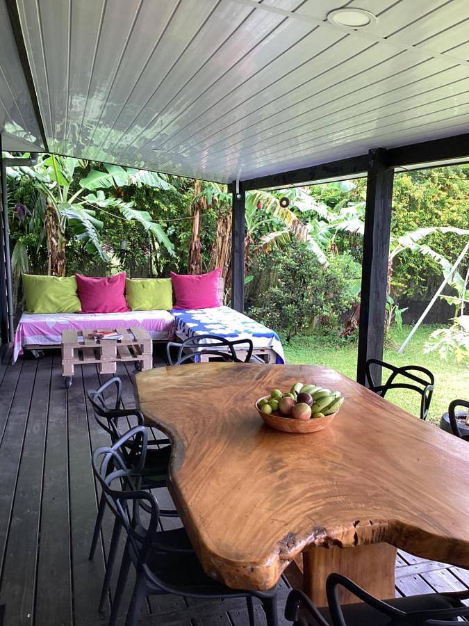 Maison de vacances pour 8 personnes, avec vue et jardin