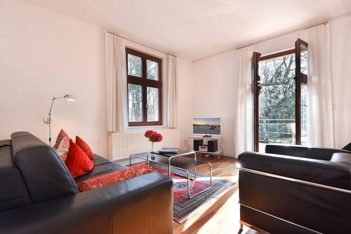 Ferienwohnung für 4 Personen, mit Terrasse in Drei Kaiserbäder, Heringsdorf