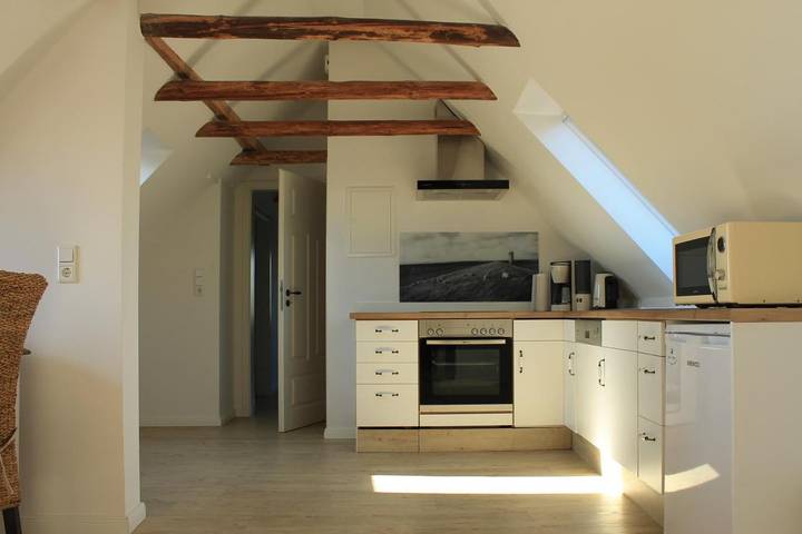 Ferienwohnung für 2 Personen, mit Terrasse und Garten sowie Ausblick in Loquard