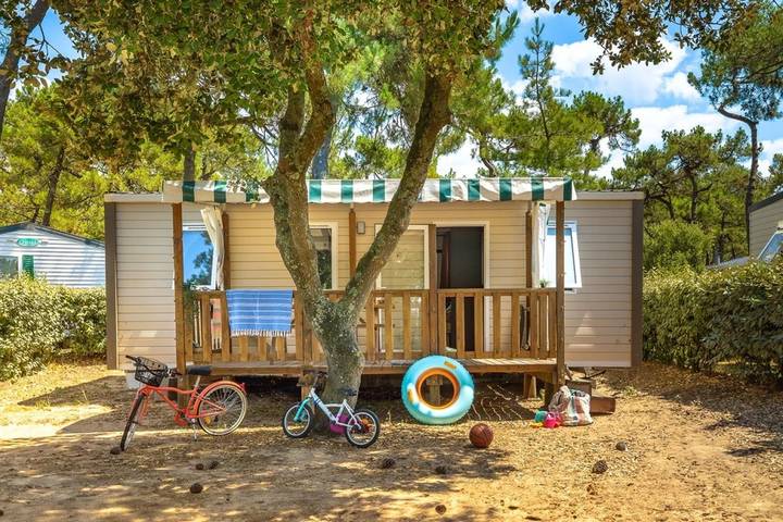 Mobil home pour 6 personnes, avec bassin pour enfant dans Sion-sur-l'Océan - 3