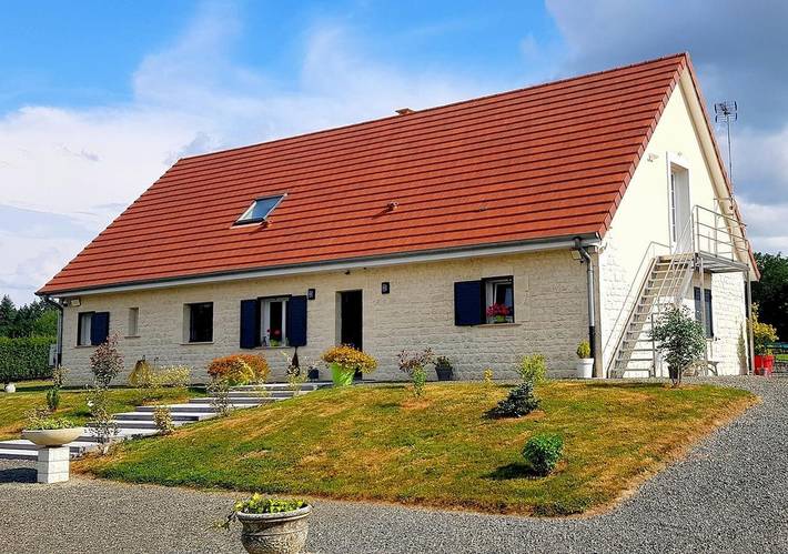 Chambre d’hôte pour 4 personnes, avec jardin à Saint-Yan
