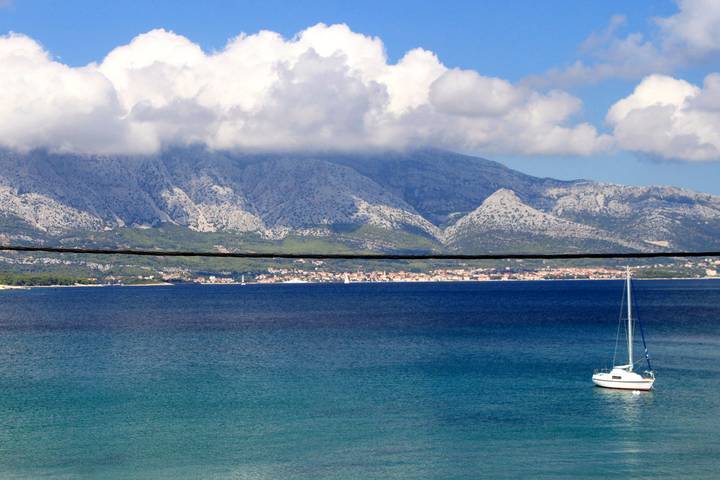 Ferienwohnung für 3 Personen, mit Balkon/Terrasse, mit Haustier auf Korcula