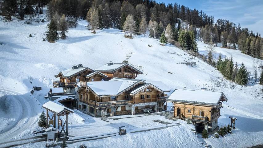 Chalet pour 19 personnes, avec balcon, animaux acceptés dans Paradiski